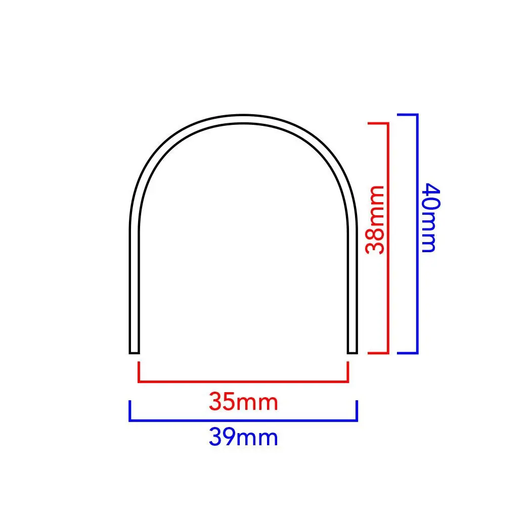 39mm dome specifications diagram