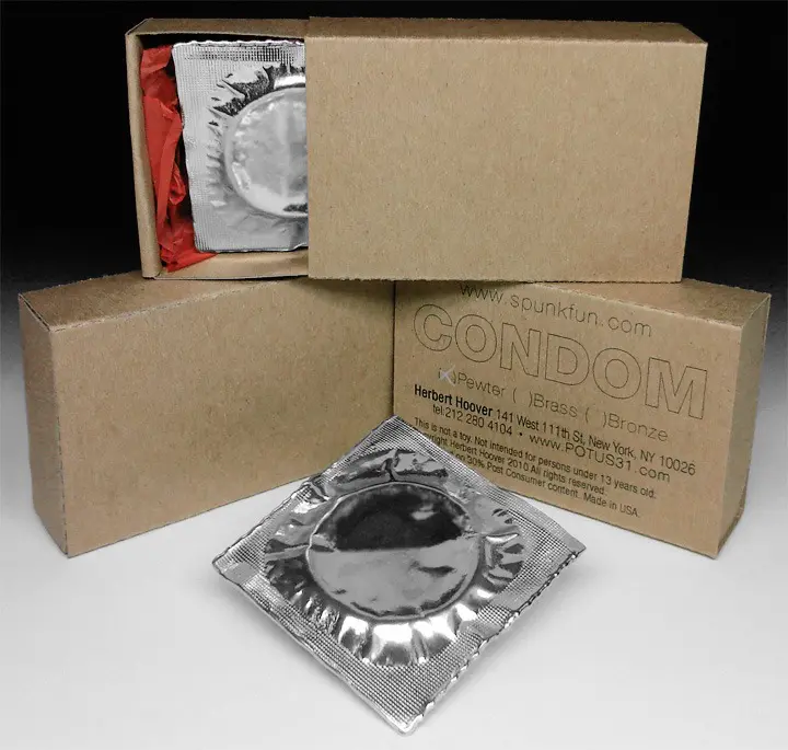 Pewter Condom