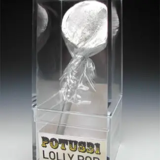 Pewter Lolly Pop in acrylic display box