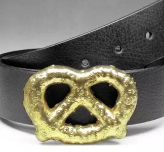 Brass Pretzel Buckle