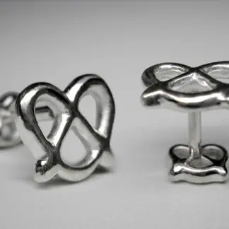 Pretzel Cuff Links