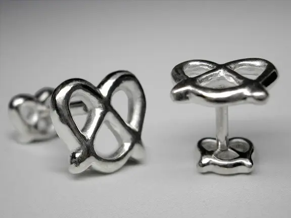 Pretzel Cuff Links