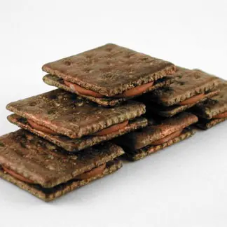 Copper-Plated Cheese Cracker - pewter paper weight sculpture