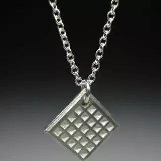 Waffle Necklace