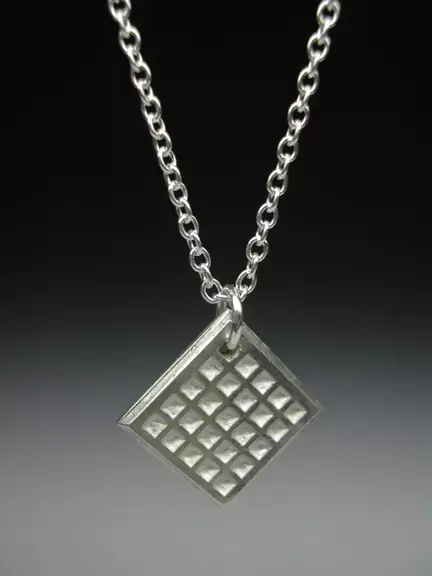 Waffle Necklace