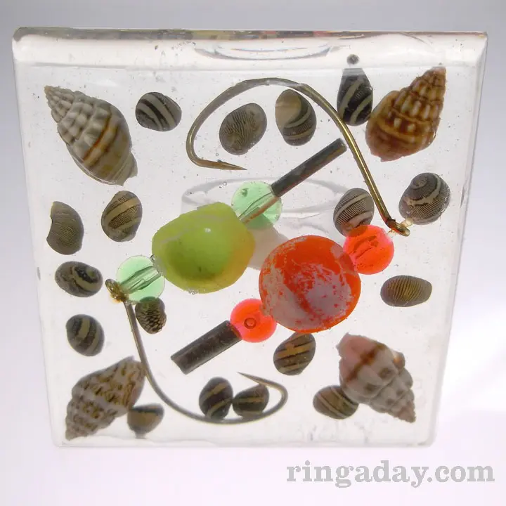 Fisherman's resin ring