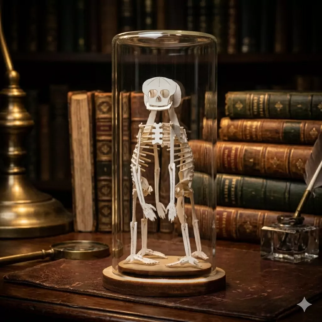 Build Your Own Cephalothoracopagus teratology miniature skeleton model - Image 7